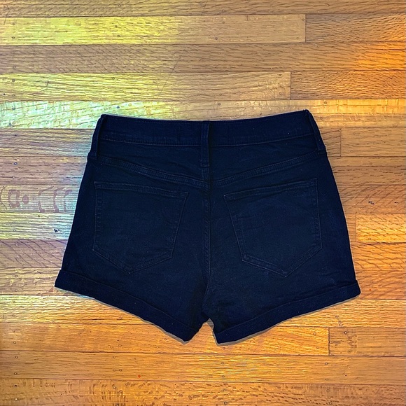 Soft Stretch High-Rise Denim Shorts 3” - Picture 2 of 3